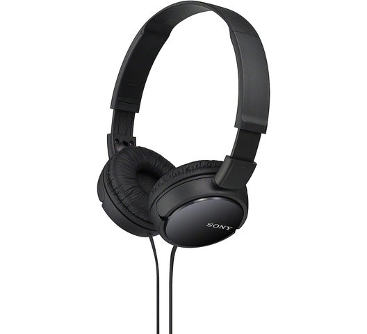 Sony MDR-ZX110AP Wired On-Ear Headphones - Black