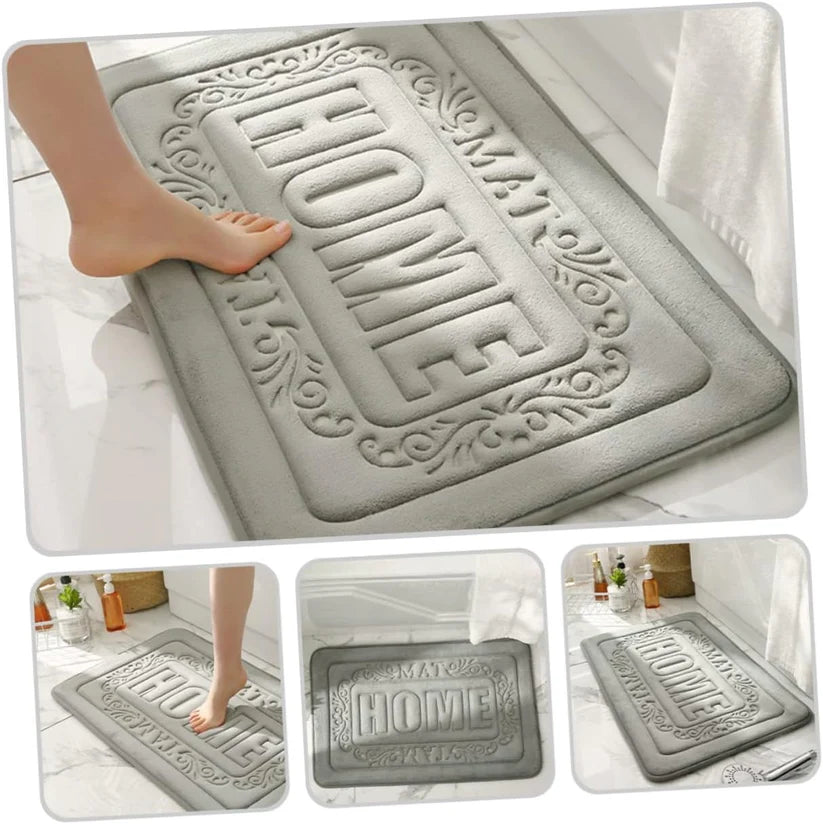 High Quality Rectangle Bath Mat Bathroom Bedroom Non-slip Mats Foam