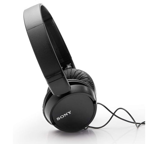 Sony MDR-ZX110AP Wired On-Ear Headphones - Black