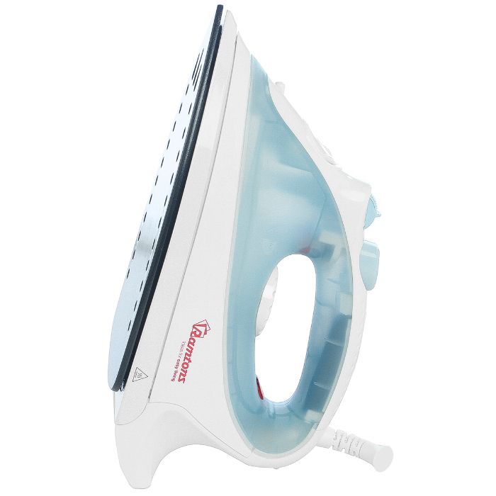 WHITE AND BLUE STEAM IRON-RM/187