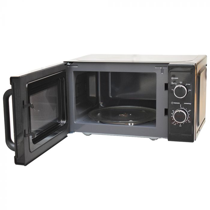 20 LITERS MANUAL MICROWAVE BLACK- RM/672