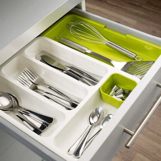 Kitchen Expandable Drawer Cutlery Organizer Tray