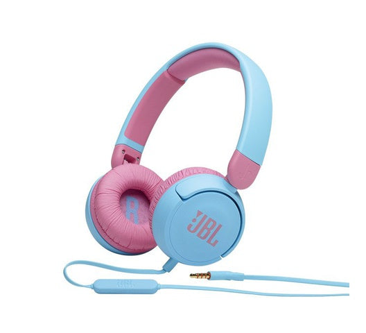 JBL JR310 Kids On-Ear Wired Headphones - Blue