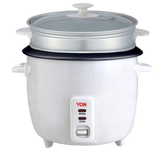 Von VSRC18BSW Rice Cooker -1.8L