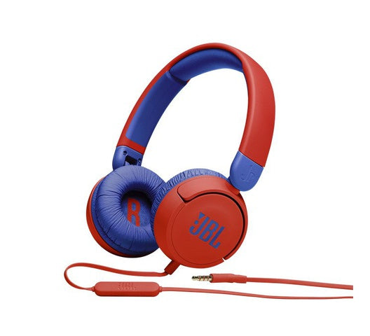 JBL JR310 Kids On Ear Wired Headphones - Red
