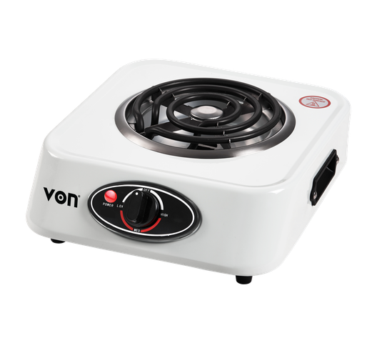 Von VACC0112CW Table Top Single Coil Cooker