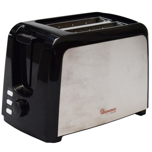 RAMTOMS 2 SLICE POP UP TOASTER STAINLESS STEEL- RM/564