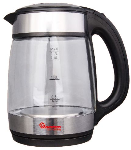 RAMTOMS CORDLESS GLASS JUG KETTLE 1.7 LITERS- RM/566