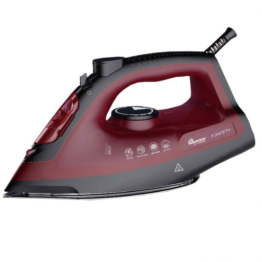 RAMTOMS RED STEAM IRON - RM/584